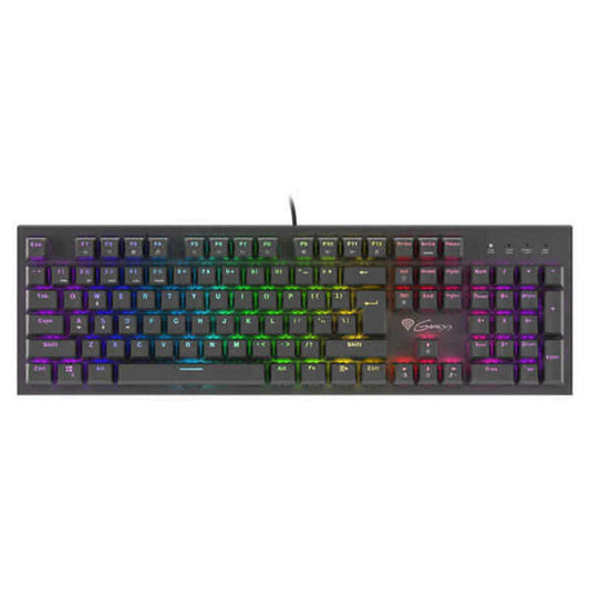 Spilletastatur Genesis THOR 300 RGB Svart