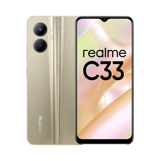Smarttelefoner Realme C33 Gyllen 4 GB RAM Unisoc 128 GB