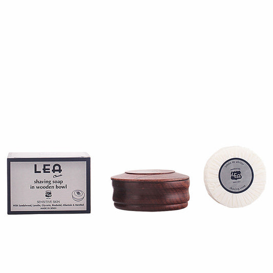 Barbersåpe i treskål Lea Classic Sensitive Skin (100 ml)
