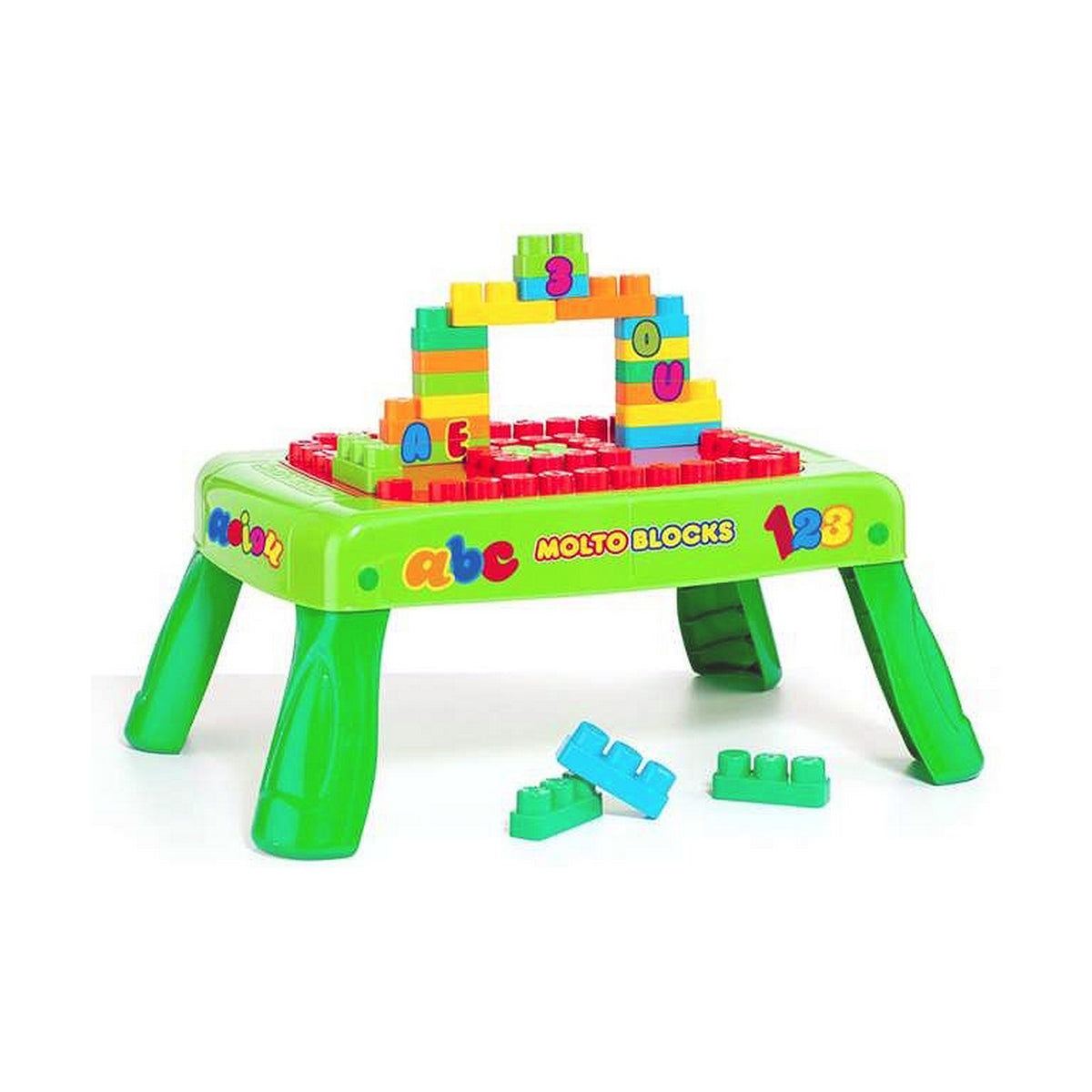 Interaktivt leketøy Moltó Blocks Desk 65 x 28 cm Plast