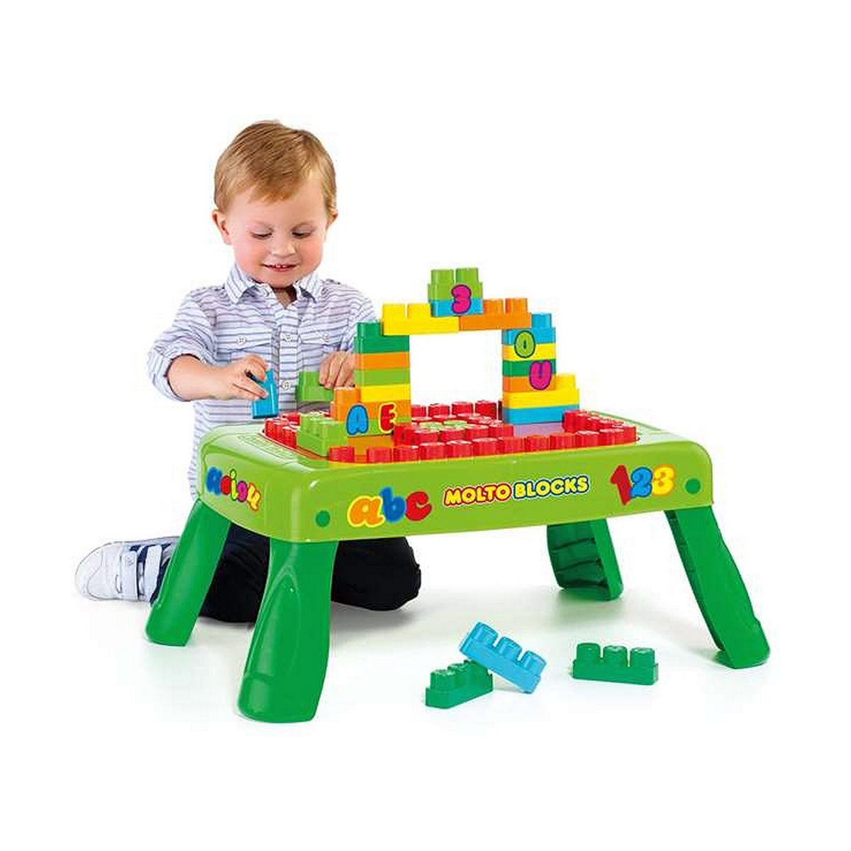 Interaktivt leketøy Moltó Blocks Desk 65 x 28 cm Plast
