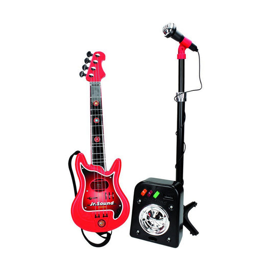Babygitar Reig Mikrofon Rød