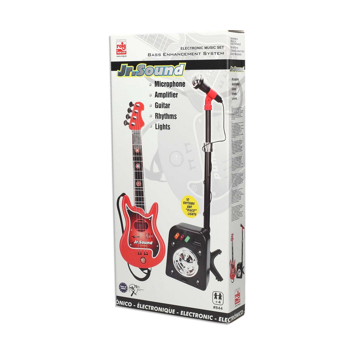 Babygitar Reig Mikrofon Rød