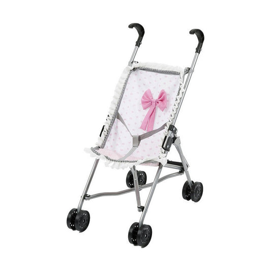 Stol til Dukker Reig Rosa Paraply Hvit Prikker