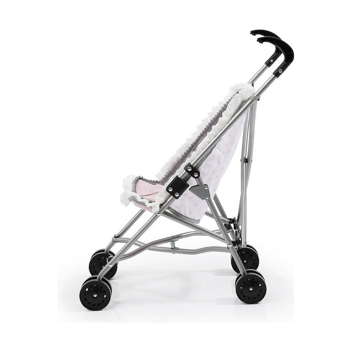 Stol til Dukker Reig Rosa Paraply Hvit Prikker