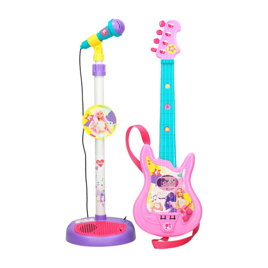 Musikalsk leke Barbie Mikrofon Babygitar