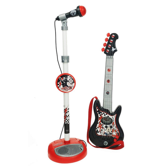 Musikalsk leke Mickey Mouse Mikrofon Babygitar