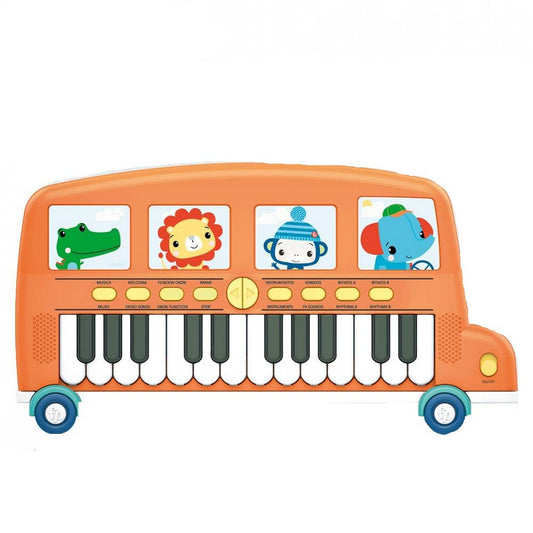 Musikalsk leke Fisher Price Elektrisk Piano Buss