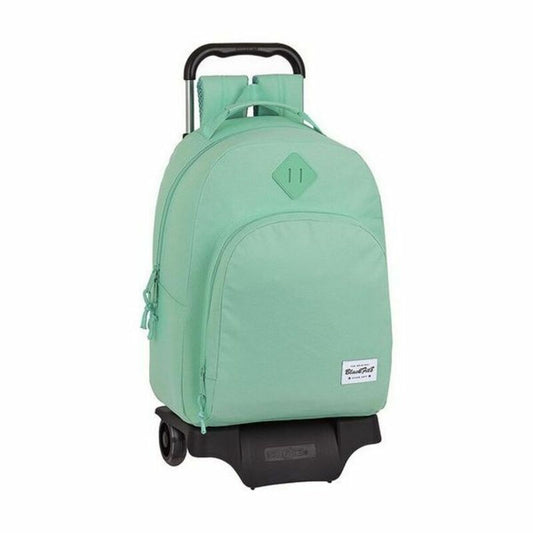 Skoleryggsekk med Hjul 905 BlackFit8 M313G Turkis (32 x 42 x 15 cm)