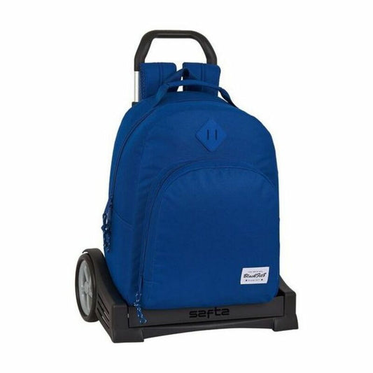 Skoleryggsekk med Hjul Evolution BlackFit8 M860A Turkis (32 x 42 x 15 cm)