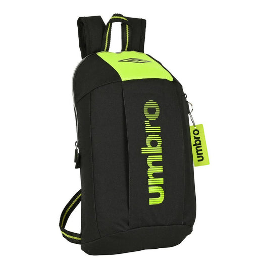 Uformell ryggsekk Umbro Essentials Svart Lime (22 x 39 x 10 cm)