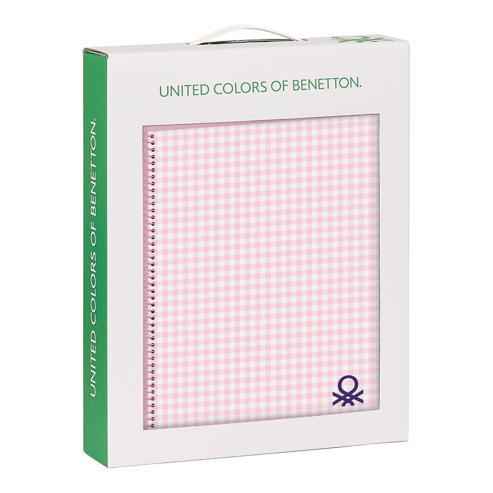 Sett med Skrivesaker Benetton Vichy 2 Deler