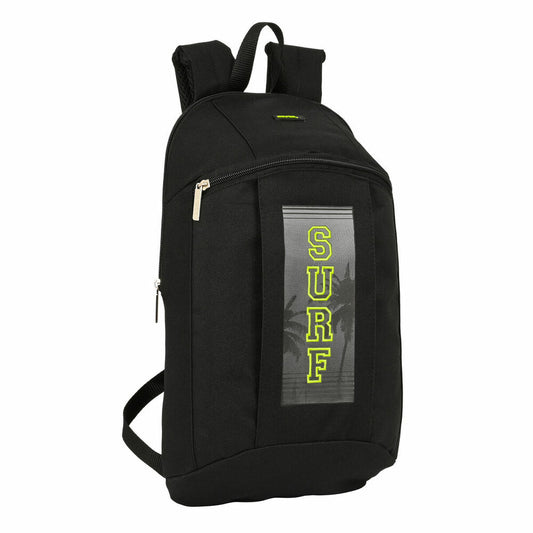 Barnebag Safta Surf Mini Svart (22 x 39 x 10 cm)