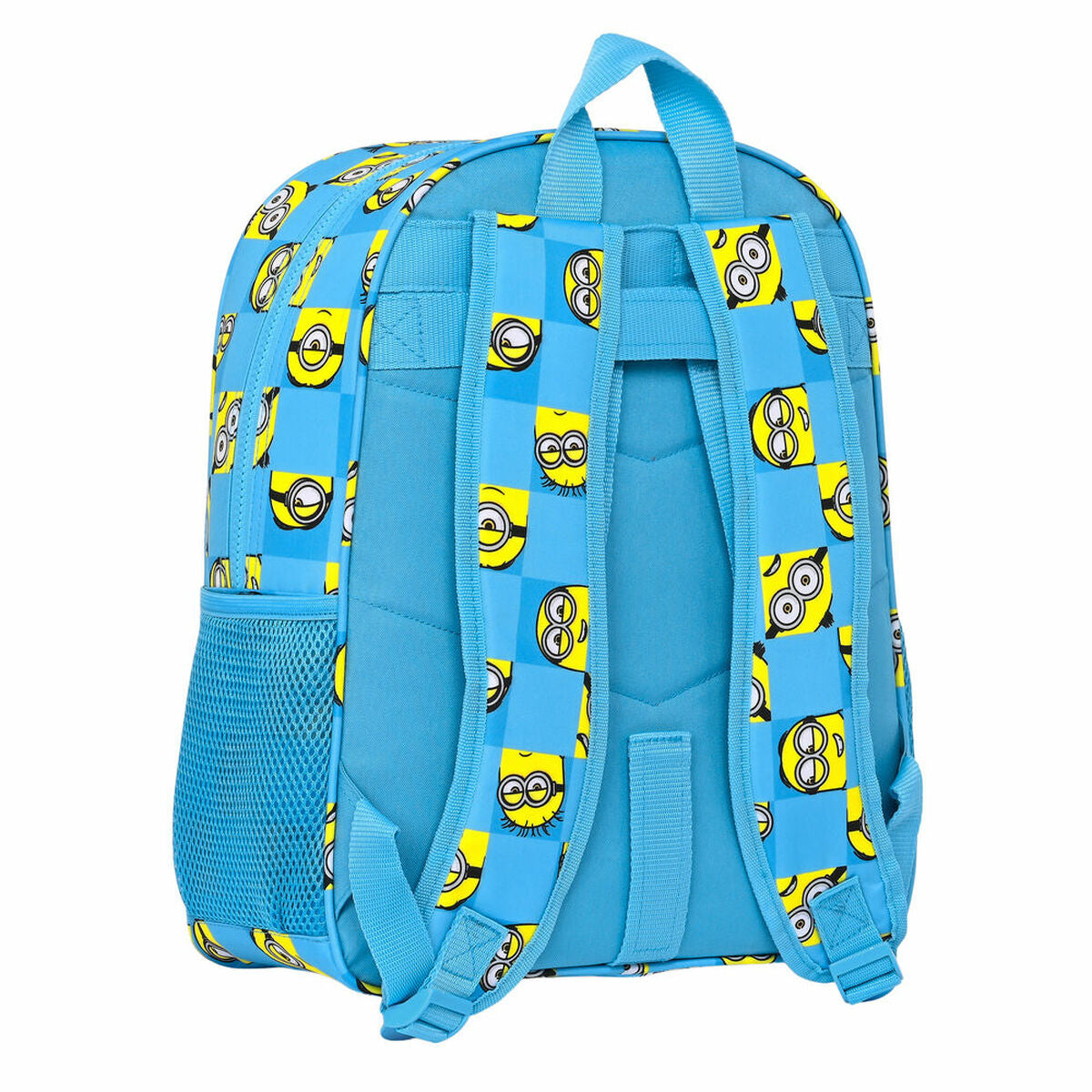 Skolebag Minions Minionstatic Blå (32 x 38 x 12 cm)