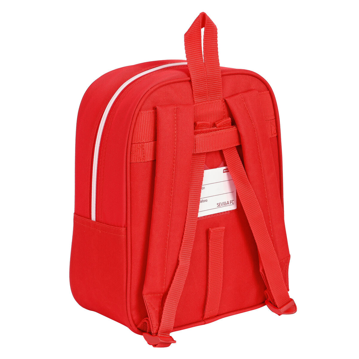 Skolebag Sevilla Fútbol Club Rød (22 x 27 x 10 cm)