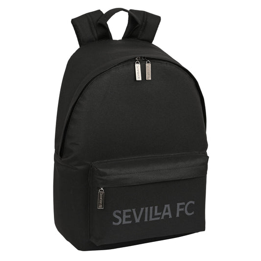 Laptop Ryggsekk Sevilla Fútbol Club Teen Svart (31 x 41 x 16 cm)