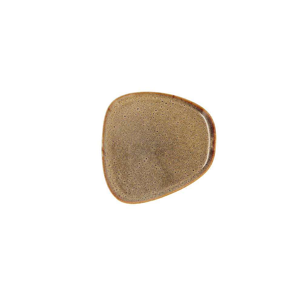 Tallerken Bidasoa Ikonic Keramikk Brun (14 x 13,6 x 0,8 cm) (Pack 12x)