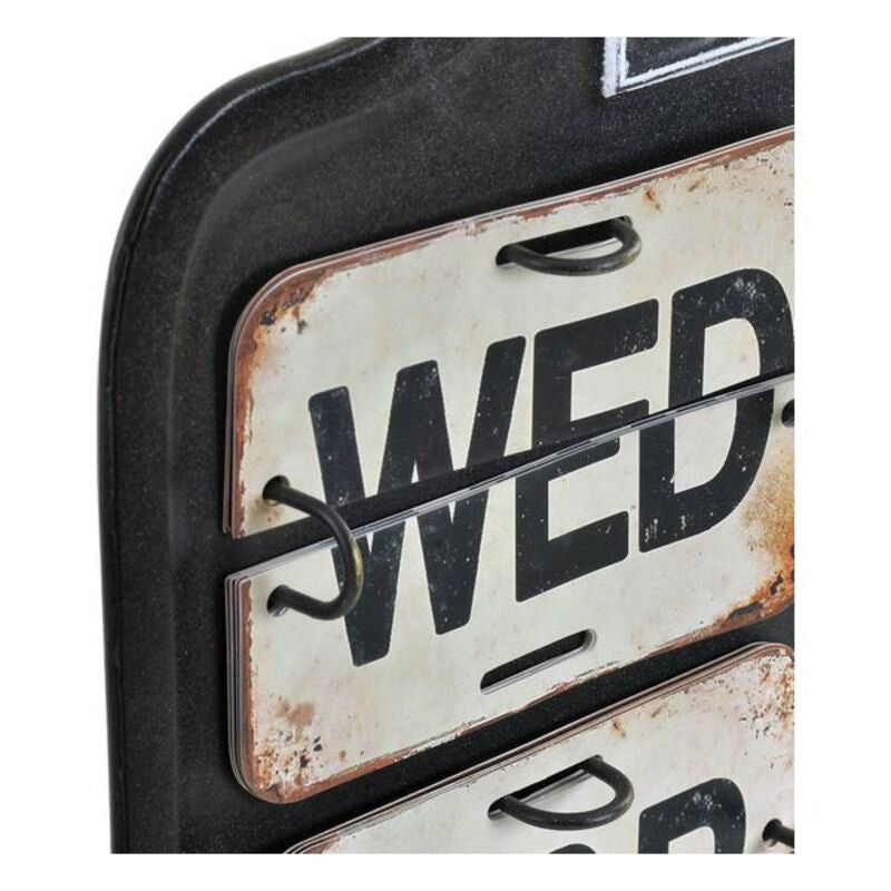 Kalender DKD Home Decor Metall (42 x 3 x 27 cm)