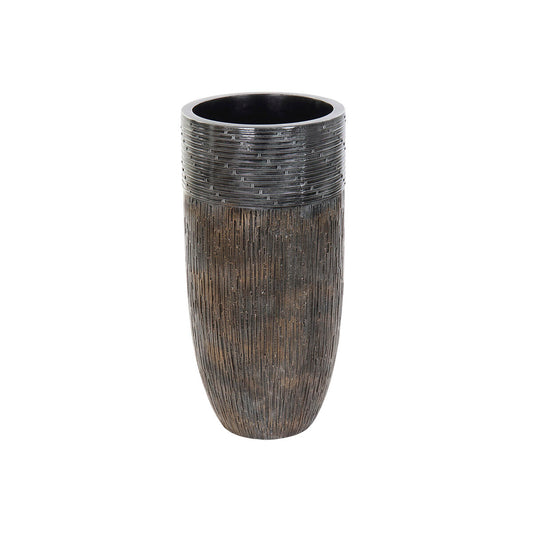 Vase DKD Home Decor Gyllen Fiber