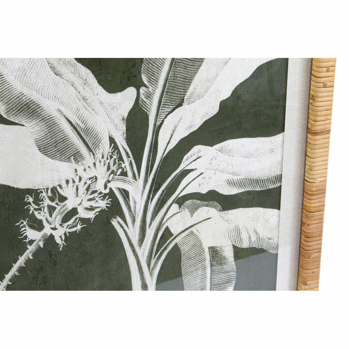 Maleri DKD Home Decor Palmer 50 x 2 x 70 cm Tropisk (4 Deler)