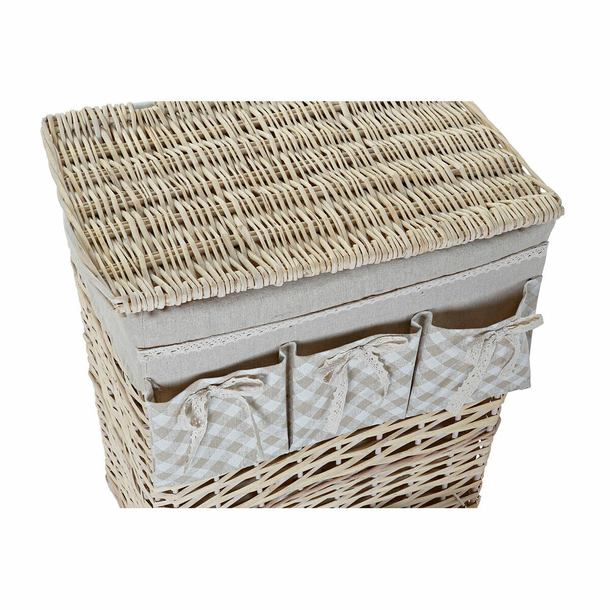 Basketballsett DKD Home Decor Polyester flettet Tradisjonell (47 x 35 x 55 cm)