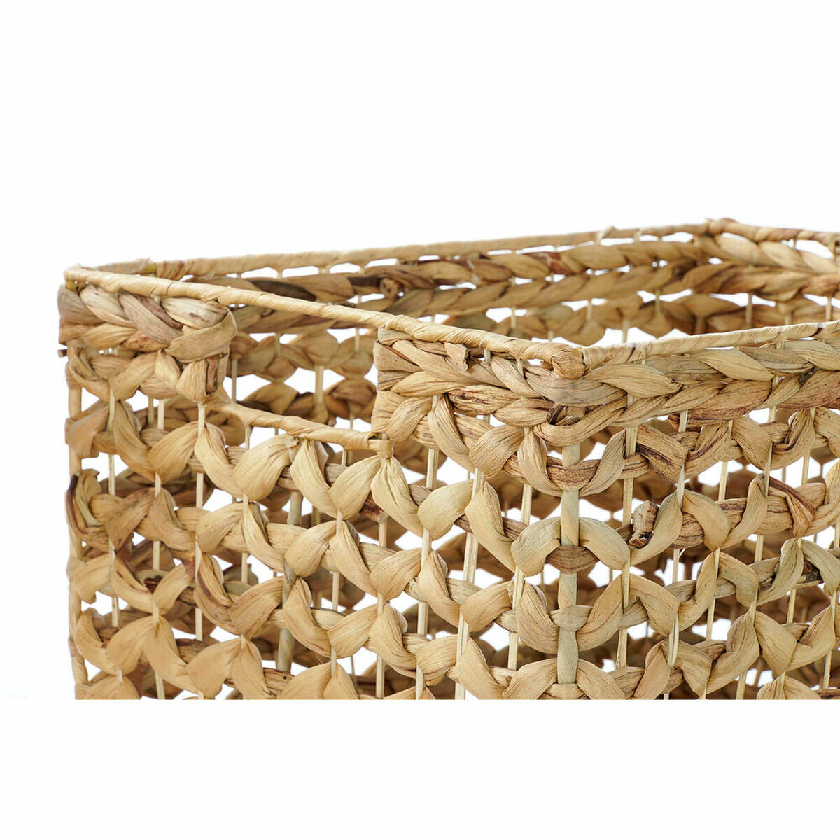 Basketballsett DKD Home Decor Siv (48 x 35 x 28 cm) (3 Deler)