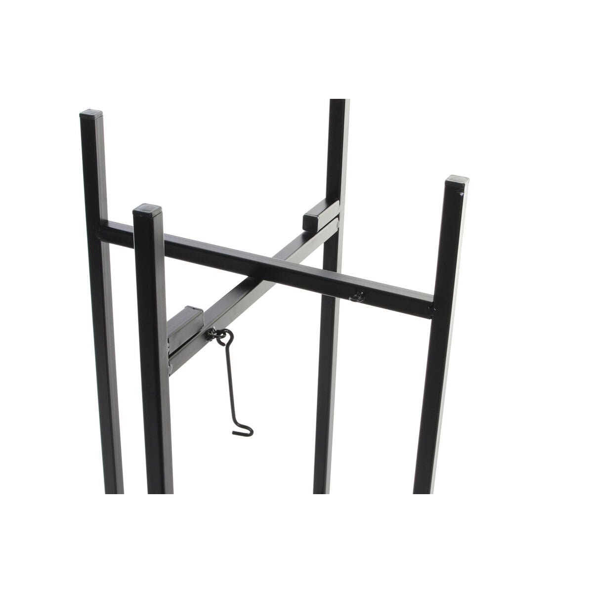 Grytesett  DKD Home Decor Svart Metall Krem Moderne (28 x 28 x 62 cm)