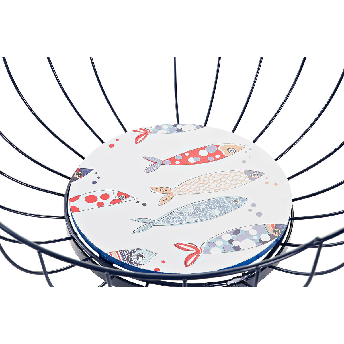 Fruktbolle DKD Home Decor Metall MDF (28 x 28 x 10 cm) (2 enheter)