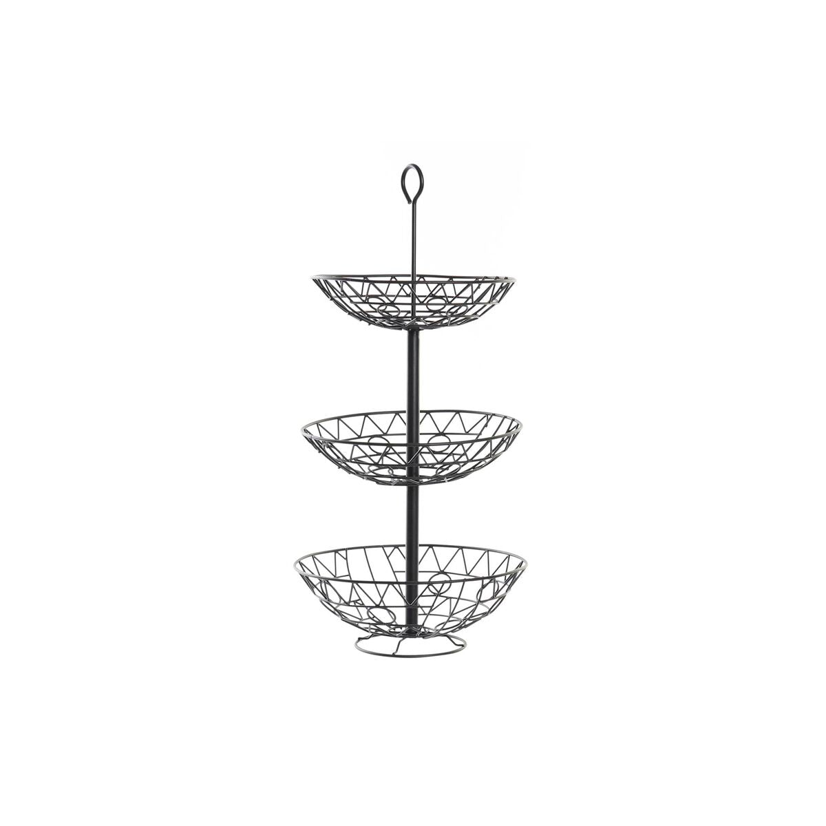Fruktbolle DKD Home Decor Metall (28 x 28 x 58 cm)