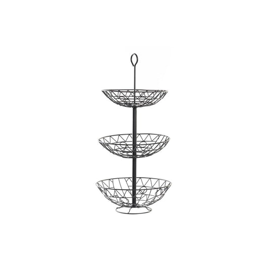 Fruktbolle DKD Home Decor Metall (28 x 28 x 58 cm)
