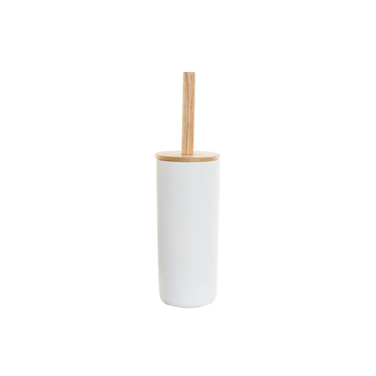 Dobørste DKD Home Decor Naturell Hvit Steintøy (10 x 10 x 38 cm)