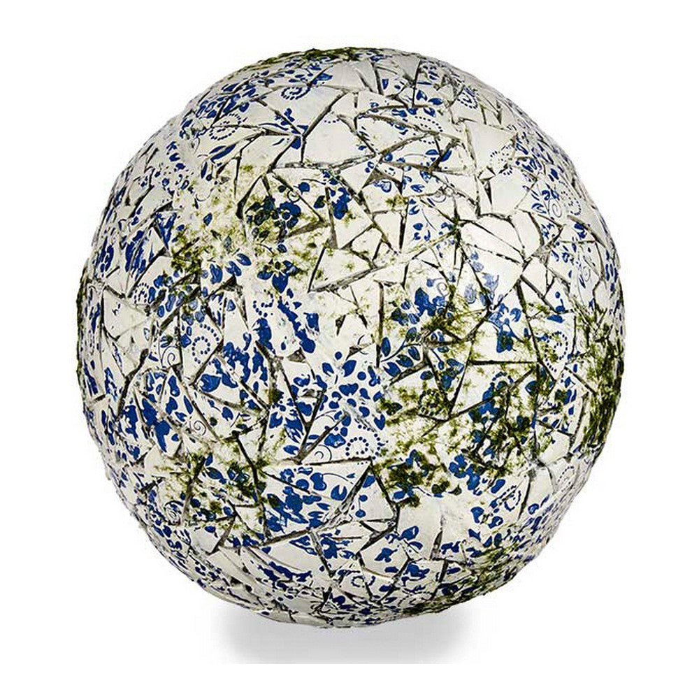 Dekorativ hagefigur Mosaikk Pallo Polyresin (31,5 x 31,5 x 31,5 cm)