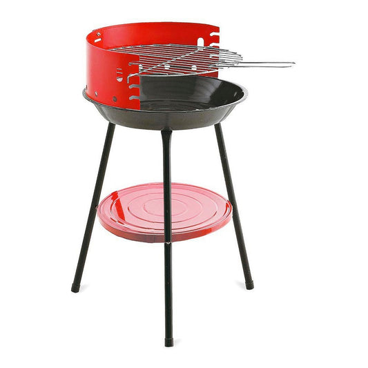 Grill Algon Sirkulær Rød Grill (36 x 36 x 55 cm)