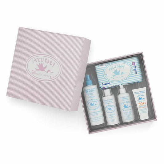 Gavesett til Babyer Picu Baby Rosa (5 Deler)