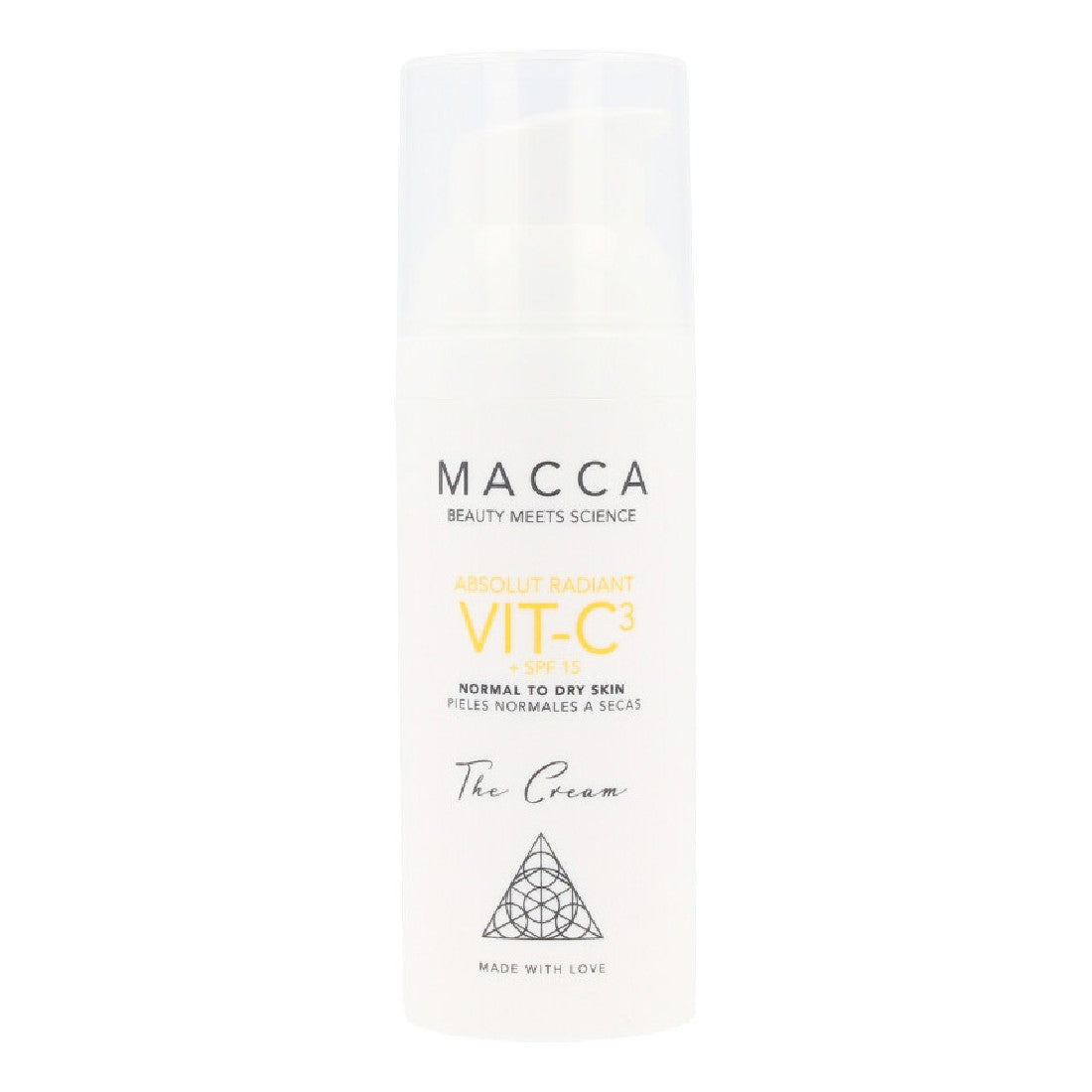 Highlighting Krem Absolut Radiant VIT-C3 Macca Tørr hud Spf 15 (50 ml)