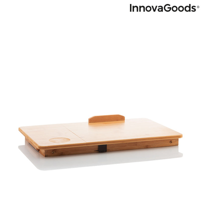 Sammenleggbart Sidebord av Bambus Lapwood InnovaGoods