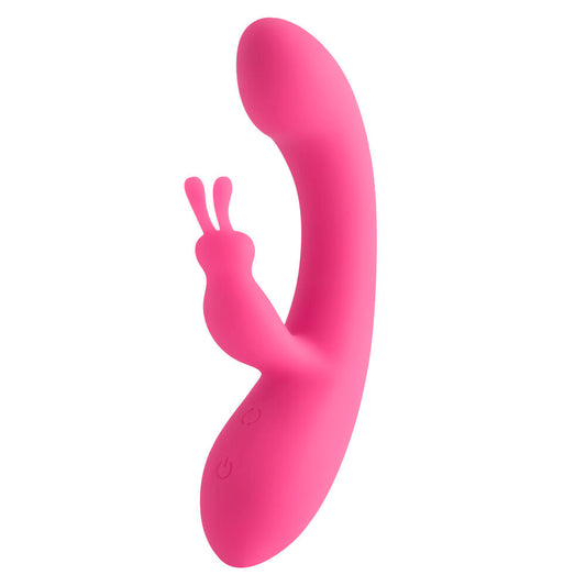 Rabbit Vibrator Rosa S Pleasures Rosa (18,7 x 3,5 cm)