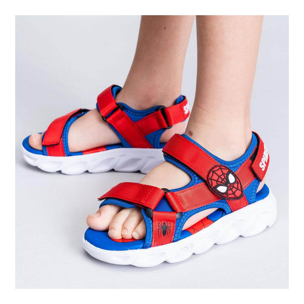 Sandaler for barn Spiderman Blå