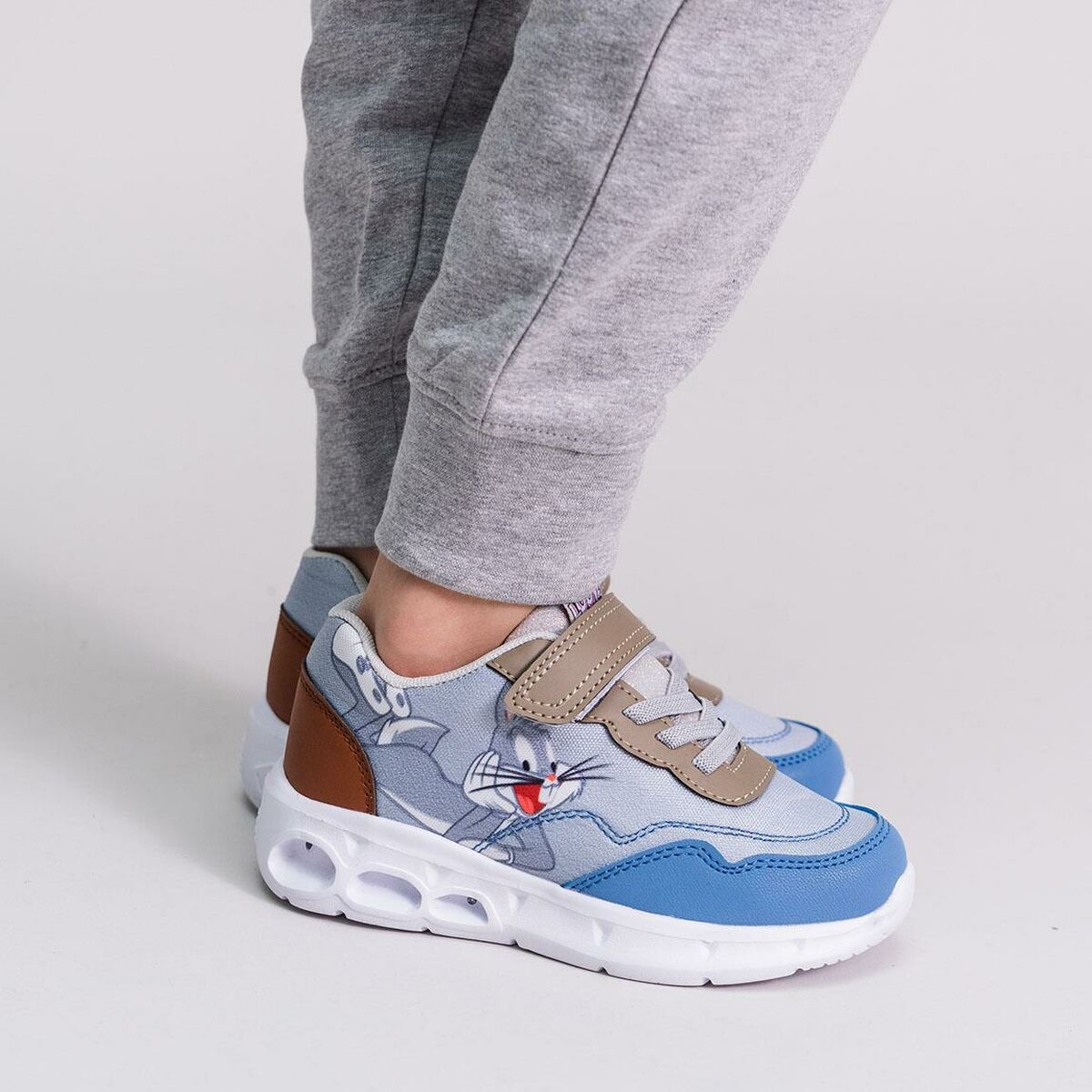 LED joggesko Looney Tunes Grå