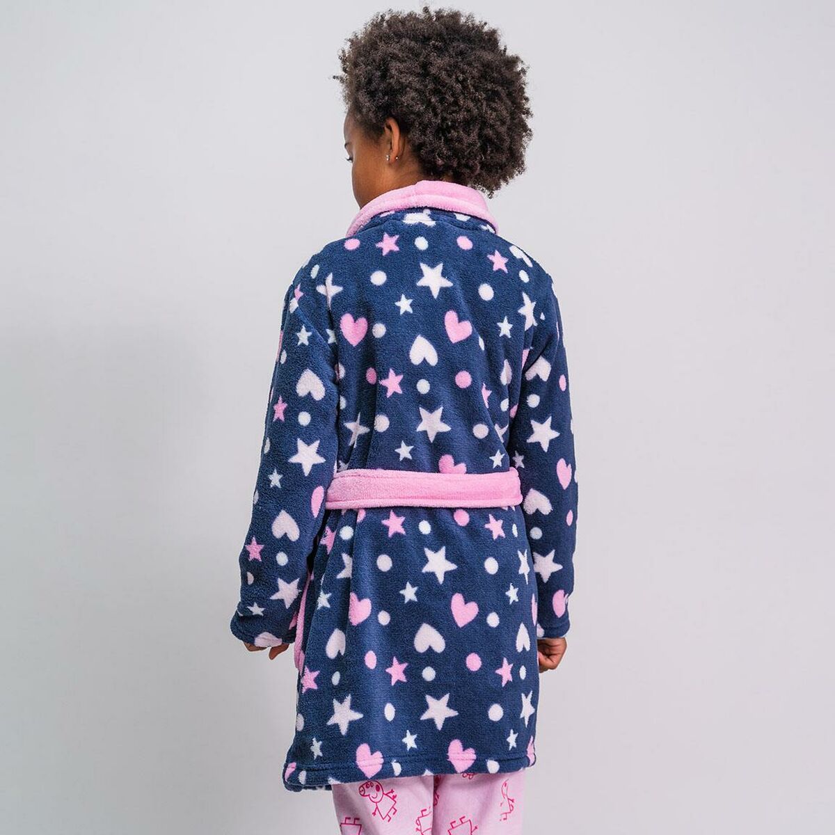Morgenkåpe for barn Peppa Pig Mørkeblå