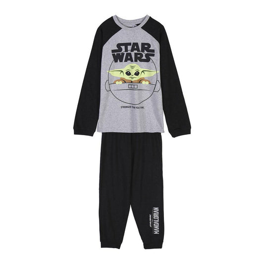 Nattdress Barne The Mandalorian Grå