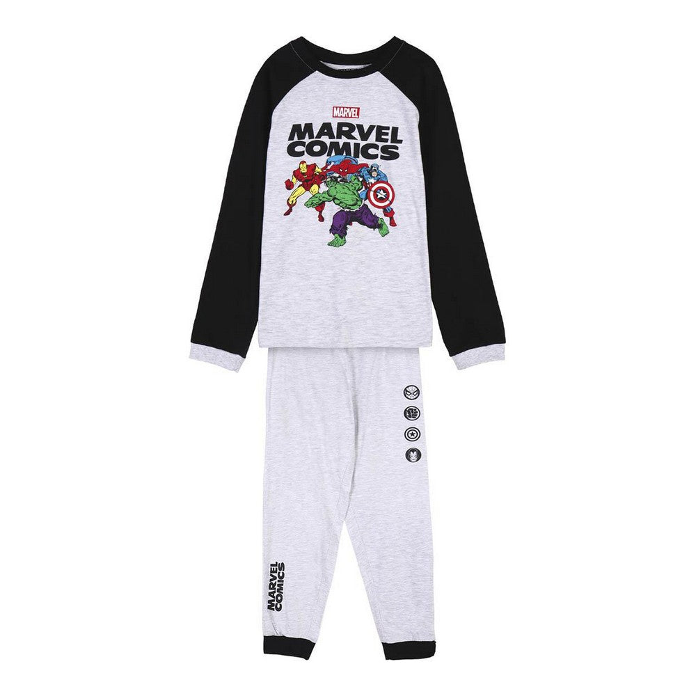 Nattdress Barne Marvel Grå