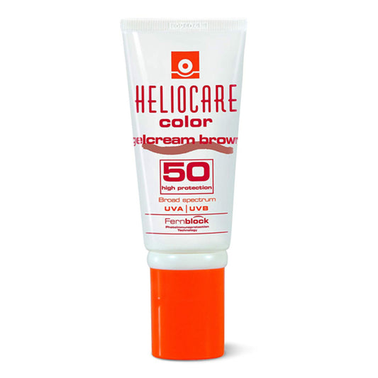 Hydrerende krem med farge Color Gelcream Heliocare SPF50 (50 Ml)