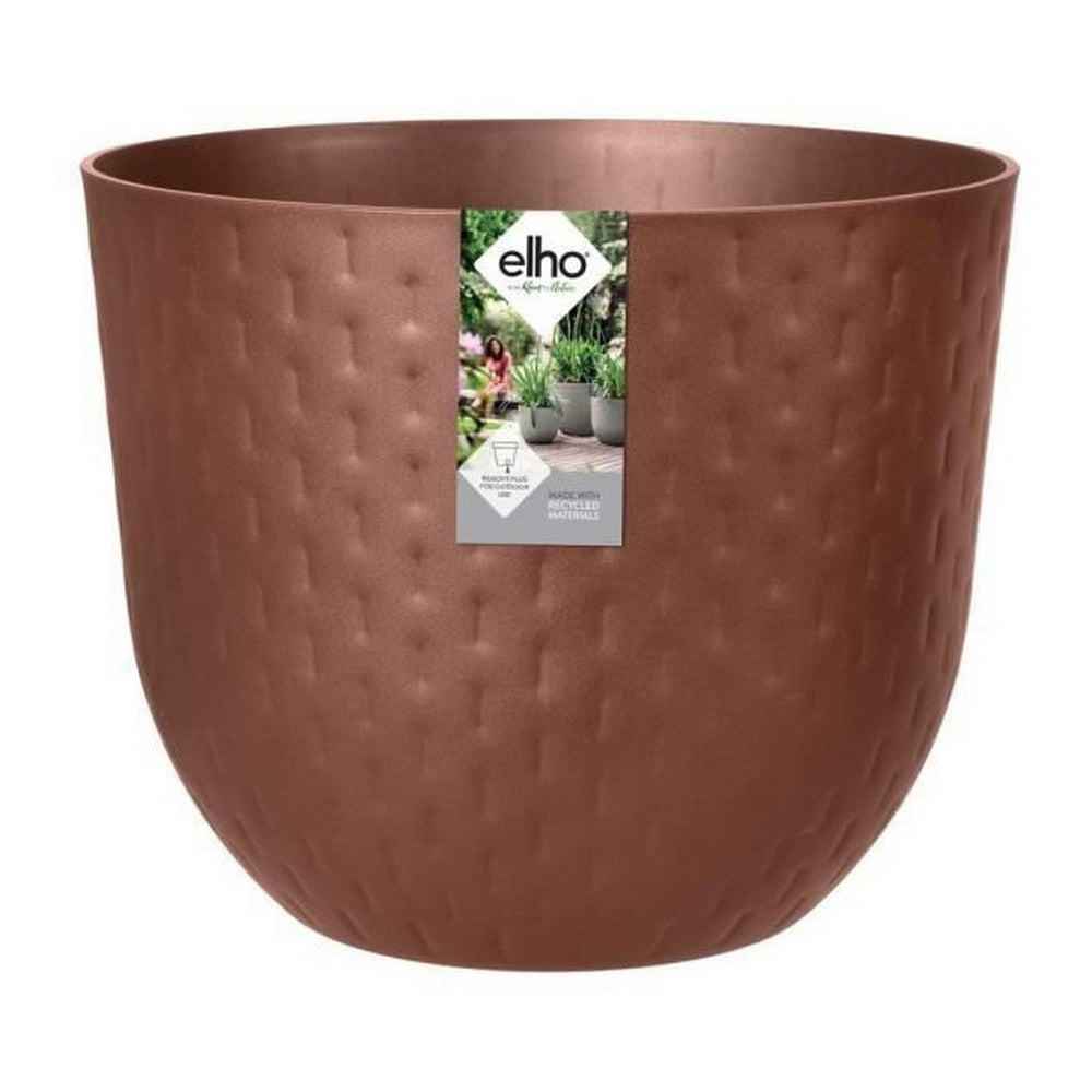 Dekorative Pongponger Elho Fuente Grains Sirkulær Brun Plast (Ø 46,5 x 38,4 cm)