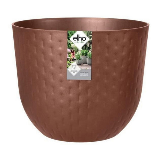 Dekorative Pongponger Elho Fuente Grains Sirkulær Brun Plast (Ø 46,5 x 38,4 cm)
