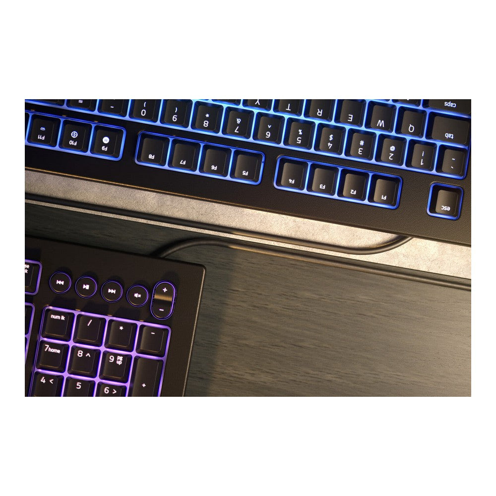 Bluetooth-tastatur med støtte for tablet Razer Cynosa V2 Svart AZERTY