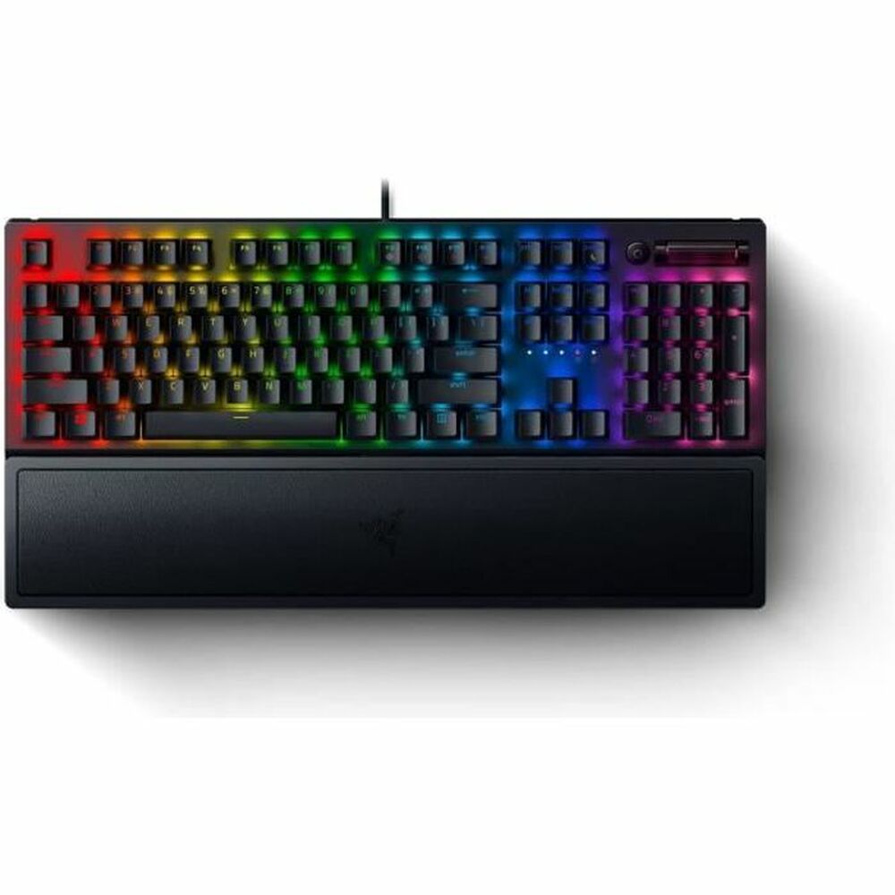 Bluetooth-tastatur med støtte for tablet Razer BlackWidow V3 Svart QWERTY